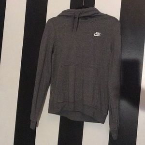 Nike Grey Cowl neck sweatshirt hoodie